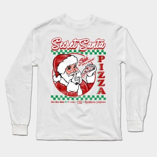 Secret Santa Pizza Long Sleeve T-Shirt